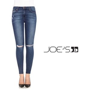 JOE'S JEANS | "The Skinny" Ripped Mid Rise Jeans